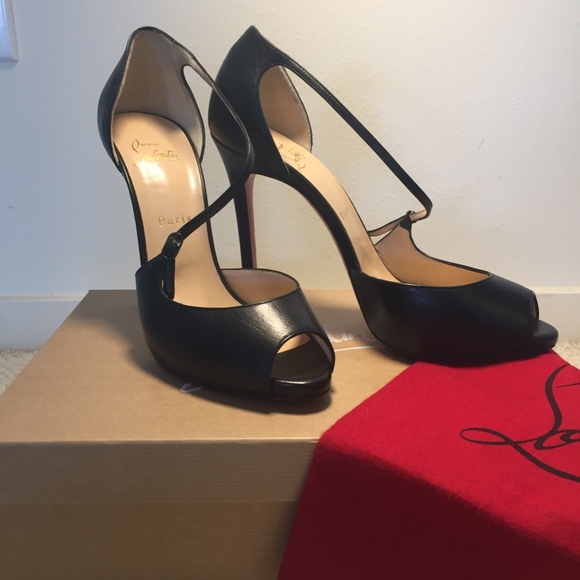 Christian Louboutin Shoes - GROROLLI 120 KID BLACK